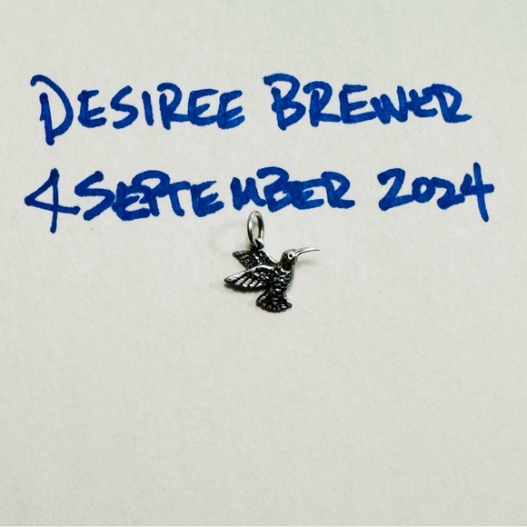 James Avery Retired Rare Vintage Hummingbird - Picture 1 of 2